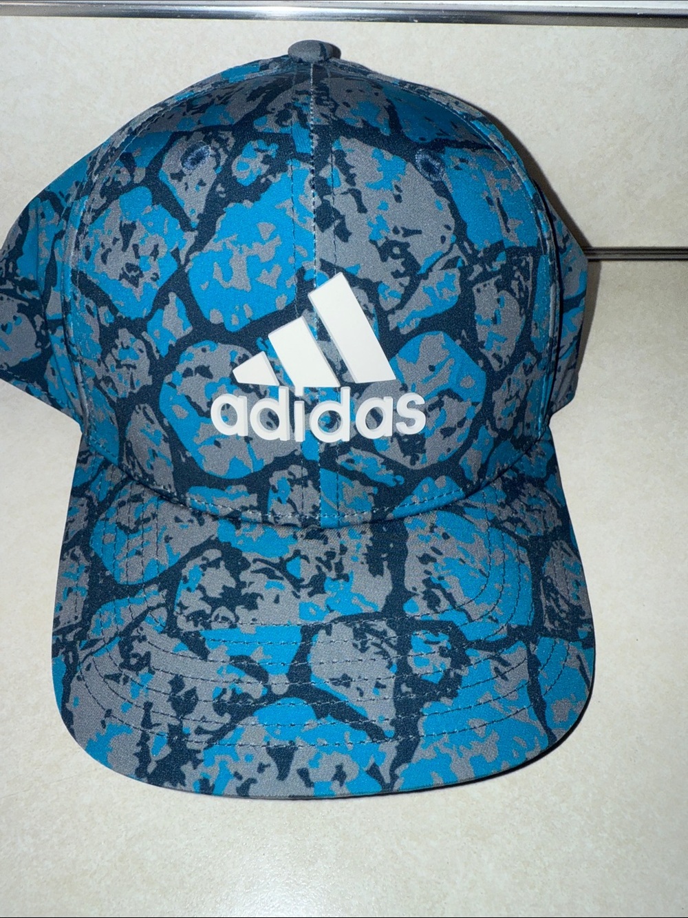 adidas Blue & Gray Camouflage Golf Hat ⛳️